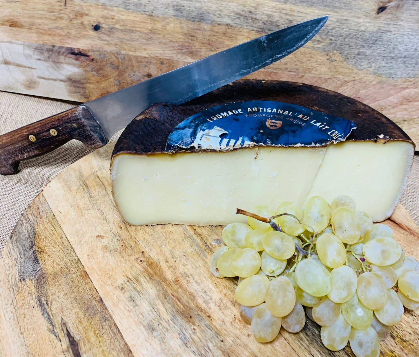 fromage tome de brebis fumée FR 64