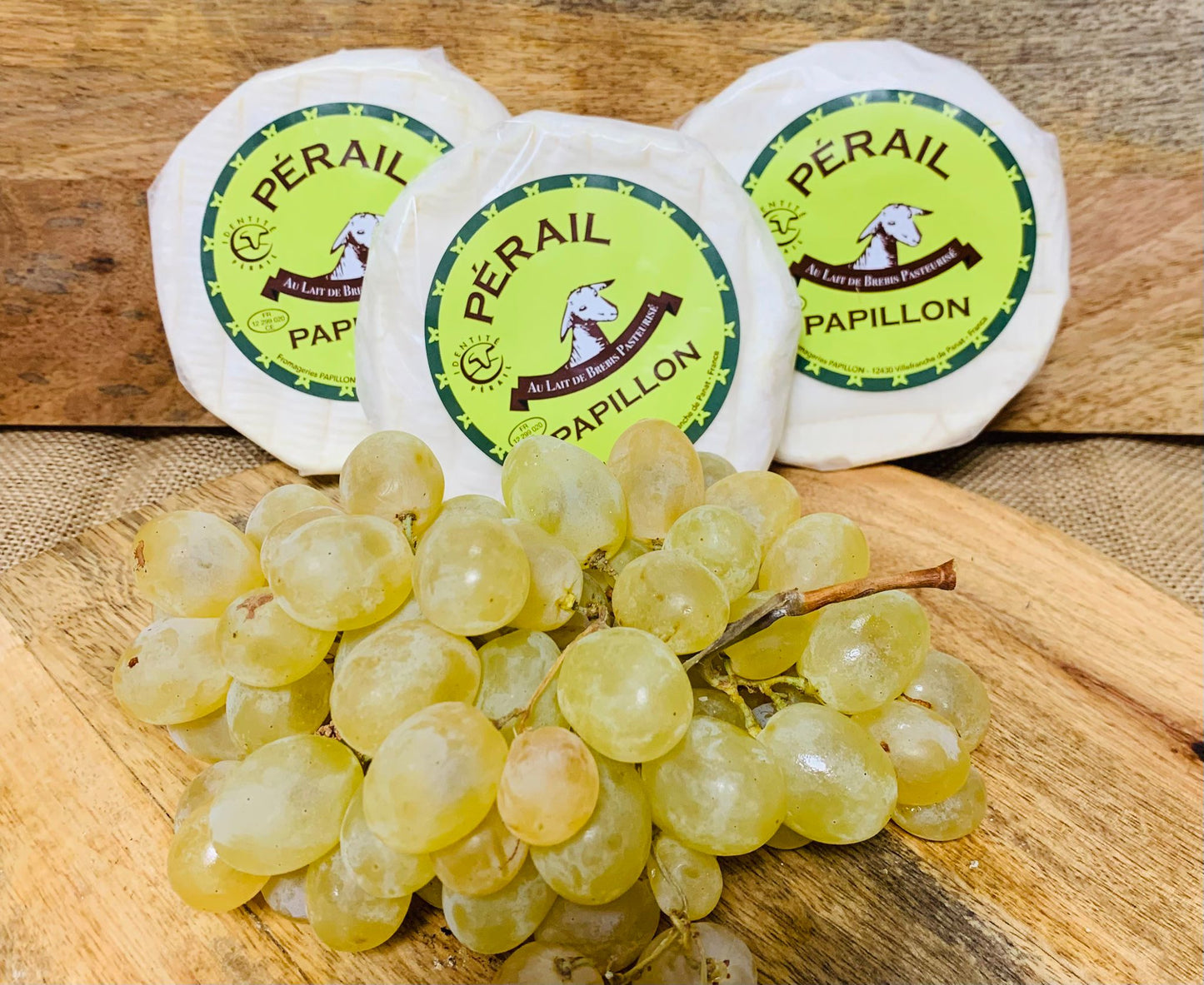 Pérail papillon 150g FR12 (lait pasteurisé)