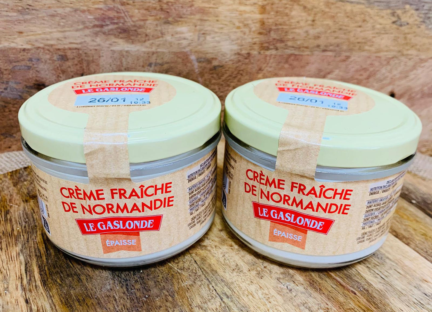 crème fraiche normandie en 20cl FR50 (42%MG)