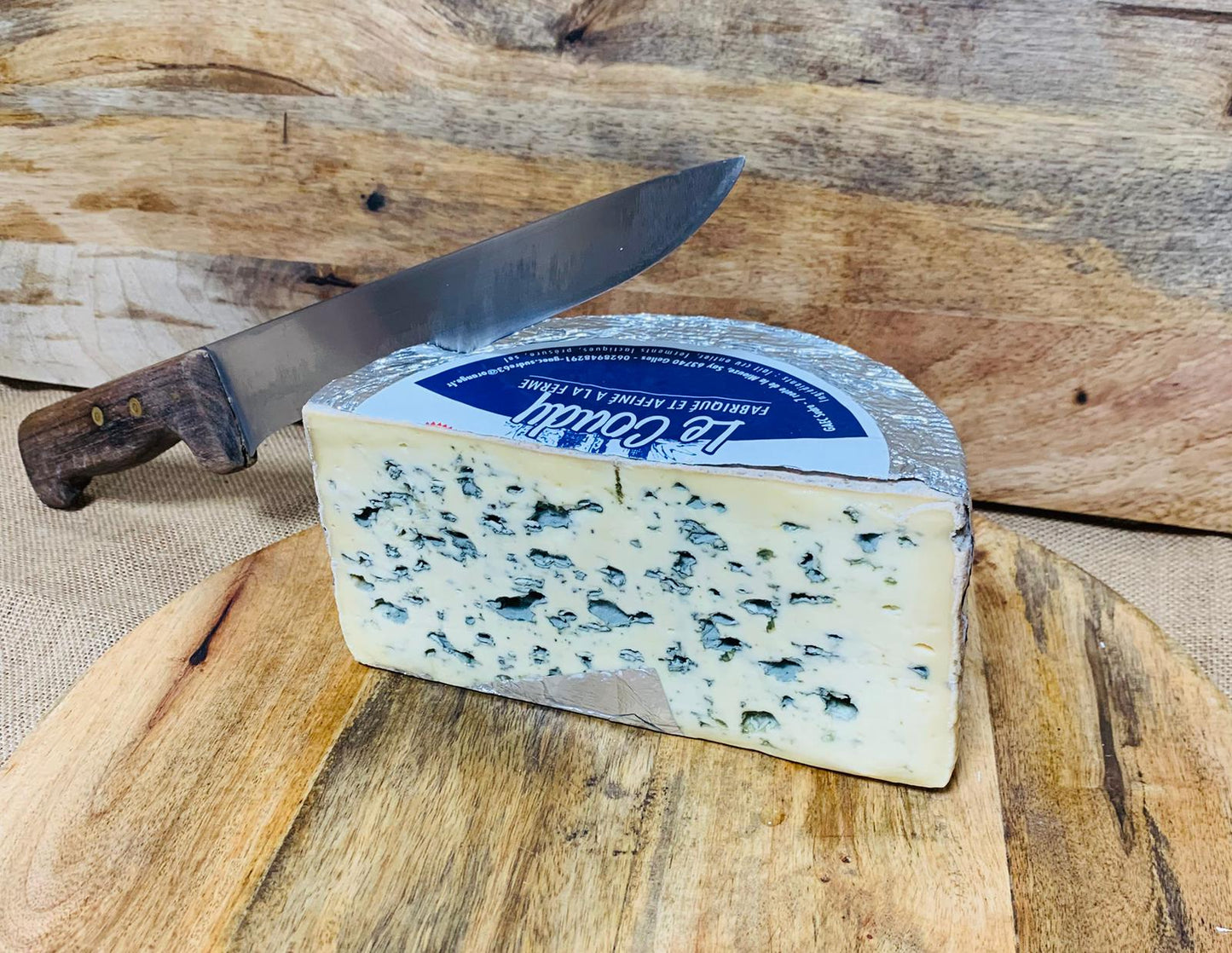bleu d'auvergne fermier FR63 (lait cru)