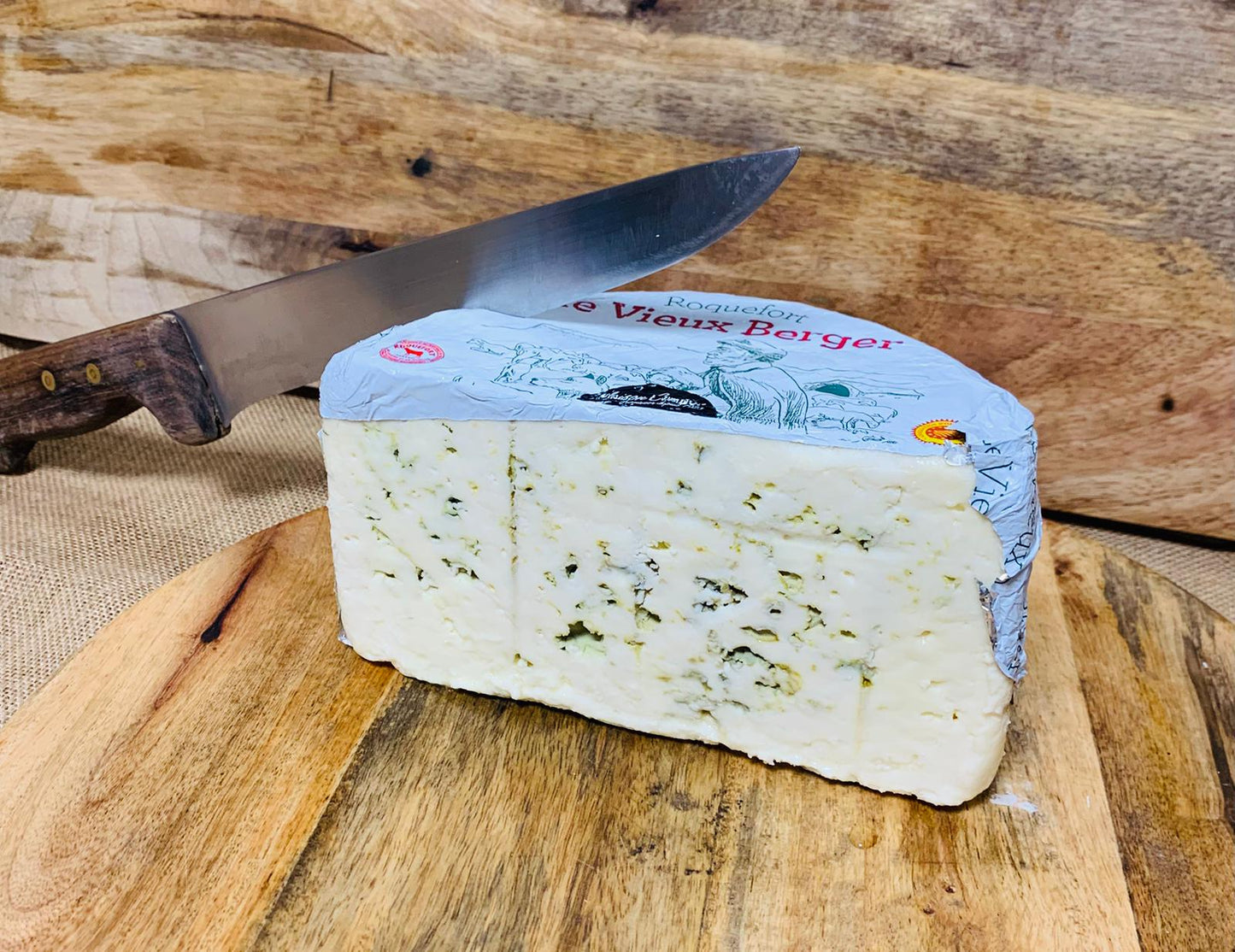 roquefort vieux berger FR12 (lait cru)