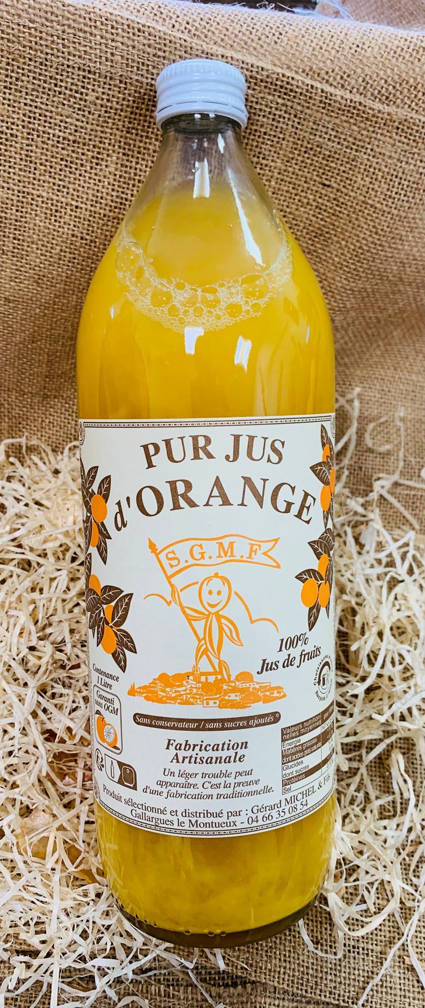 Jus orange ou pamplemousse 1 L FR
