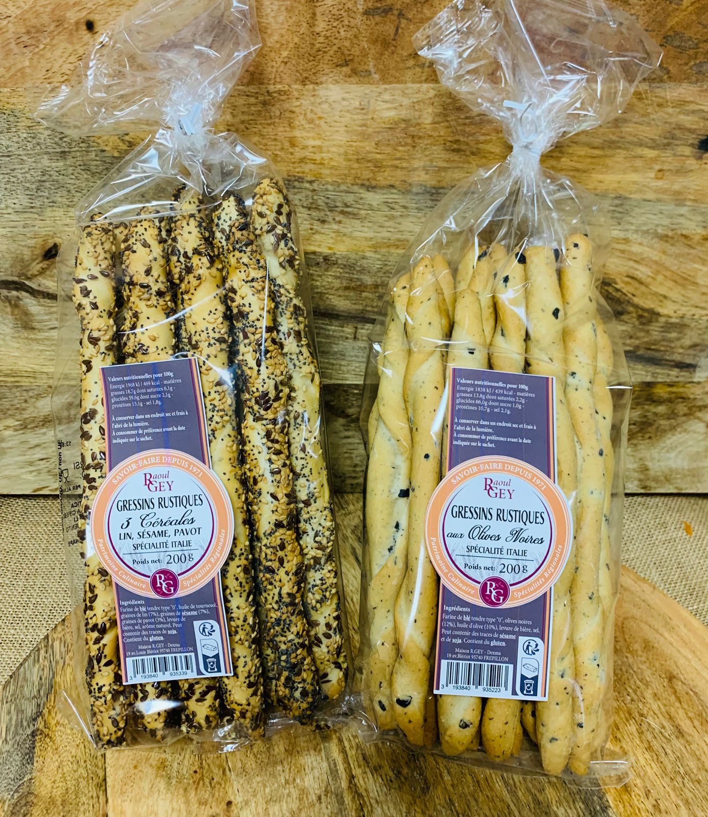 gressins rustiques 200g FR