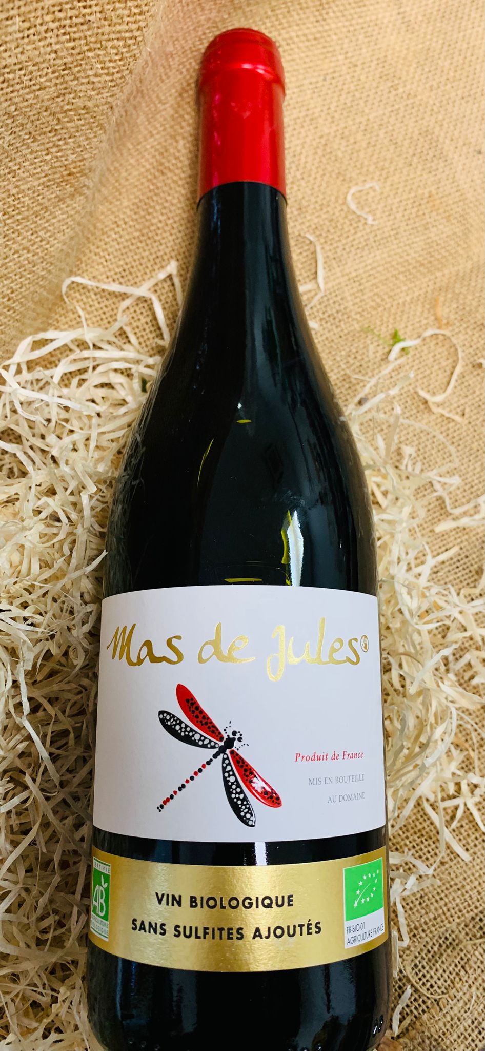 vins de région "mas de Jules" BIO 13%