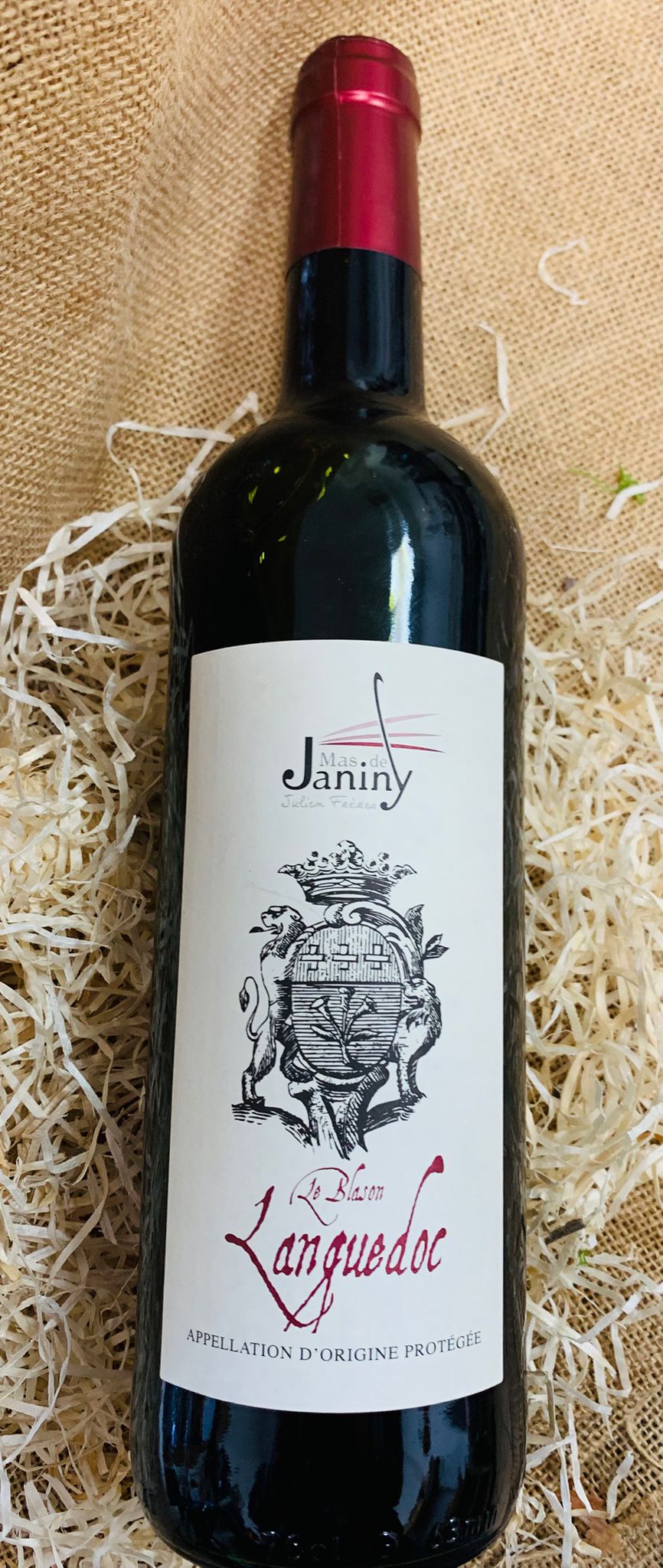 vin rouge de région BIO "mas de Janiny" 13.5%