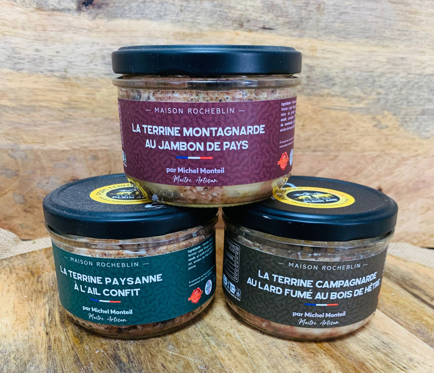 Terrine de pâté 180g FR