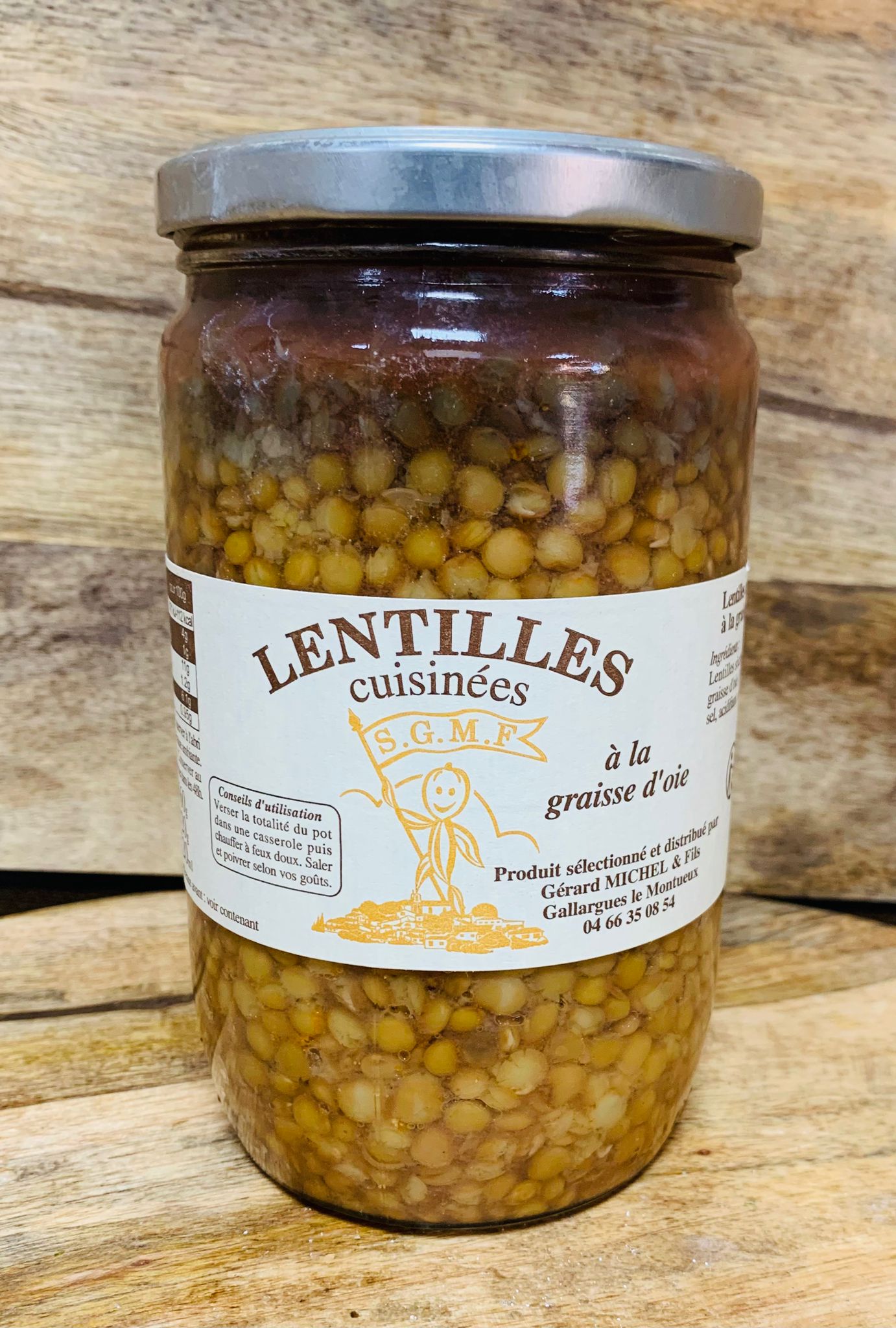 Lentilles Cuisinées 660g FR