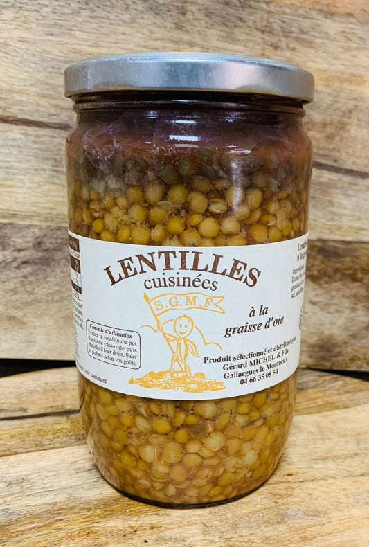 Lentilles Cuisinées 660g FR