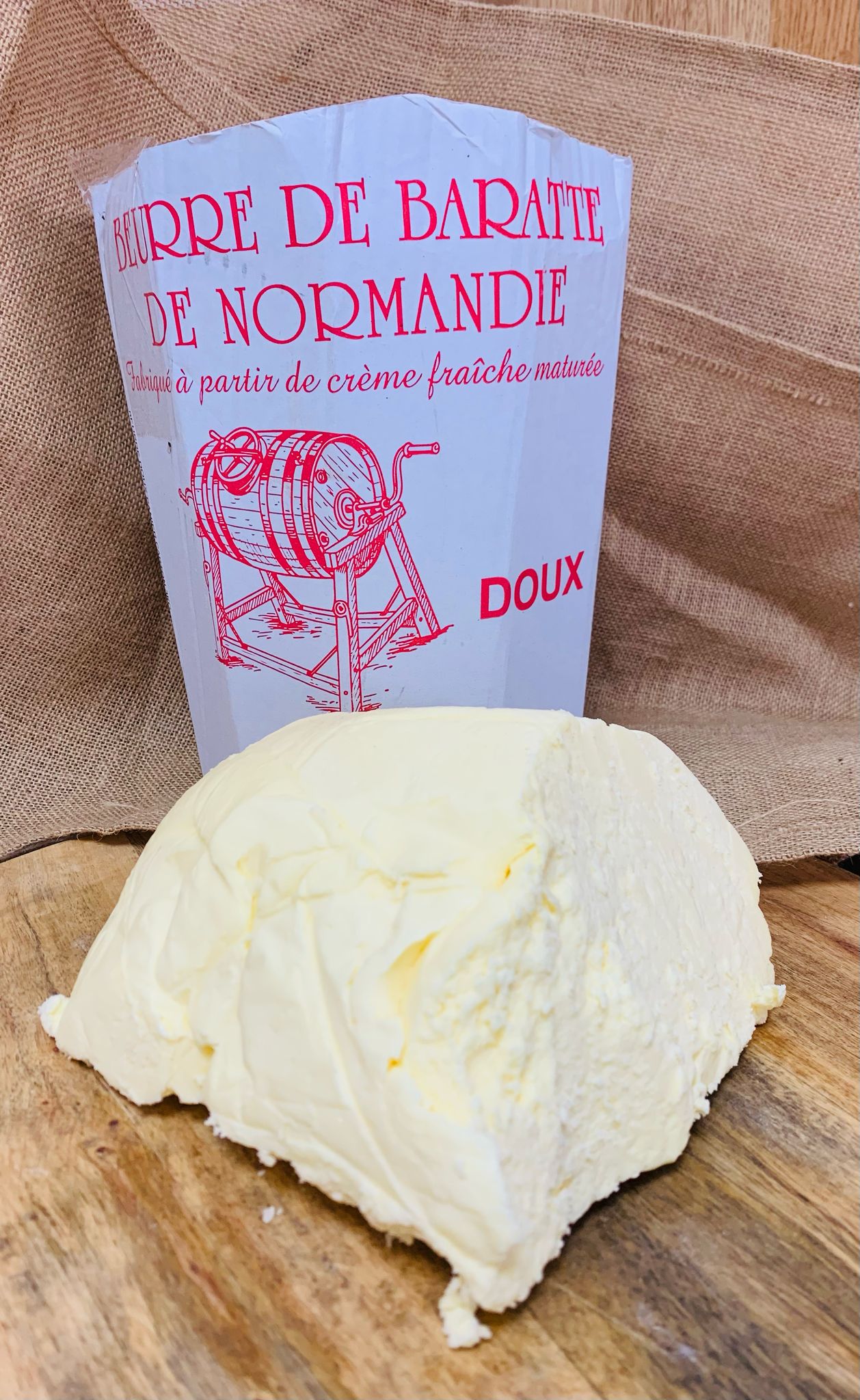 Beurre de Baratte de Normandie doux R50