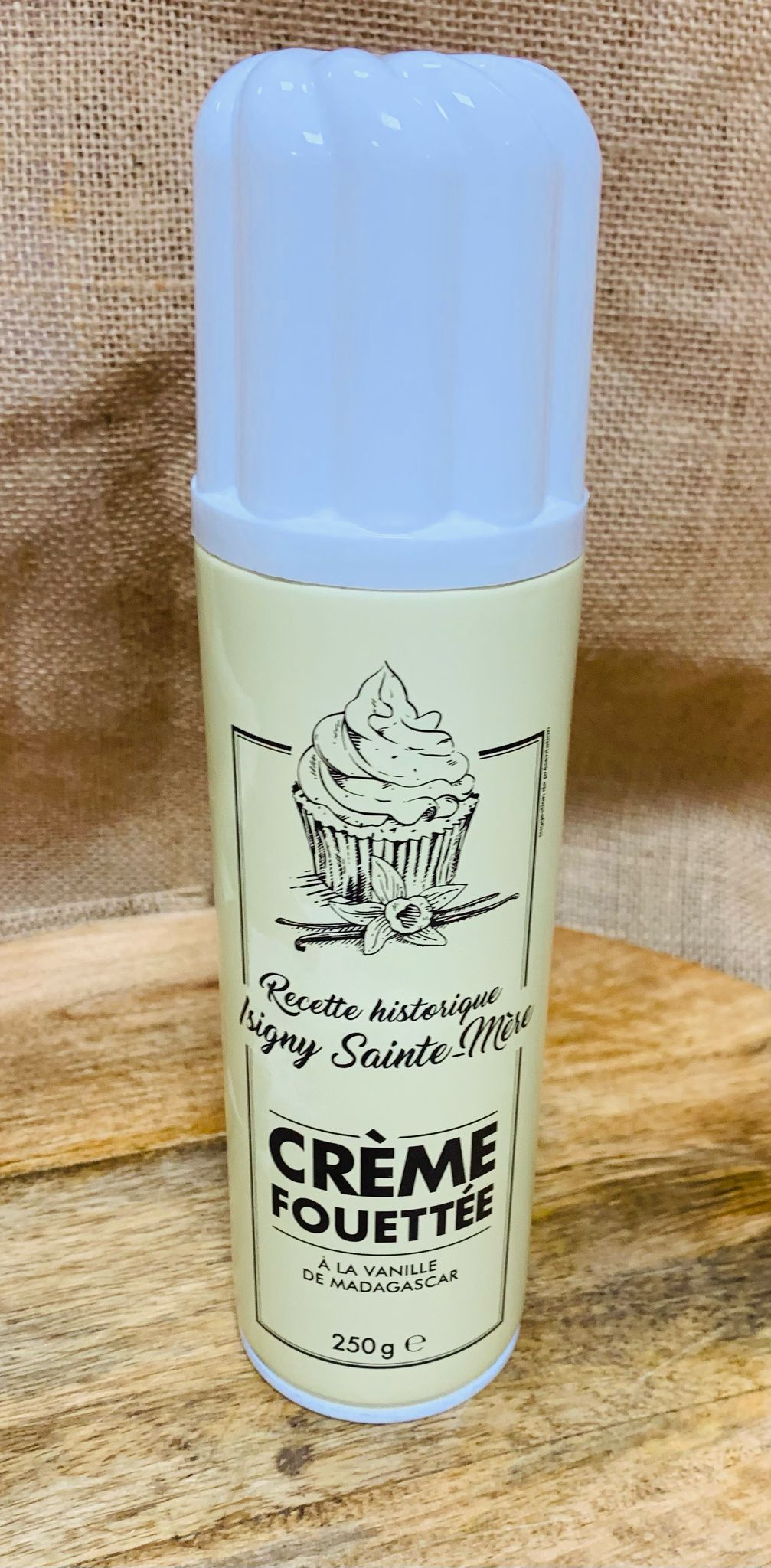 Crème fouettée vanille de Madagascar 250g FR42