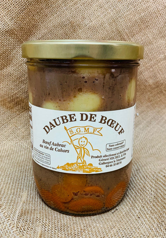 Daube de bœuf Aubrac en 760g FR