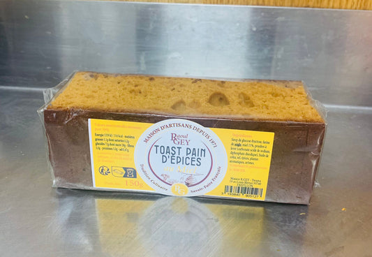 Pain d'épices au miel en toast 150g. FR